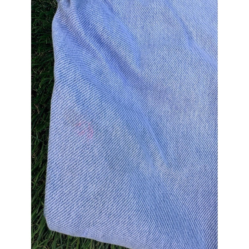 LL Bean Comfort Waist Light Wash‎ Denim Jeans Womens 34x29 Relaxed Straight Leg - Picture 5 of 12